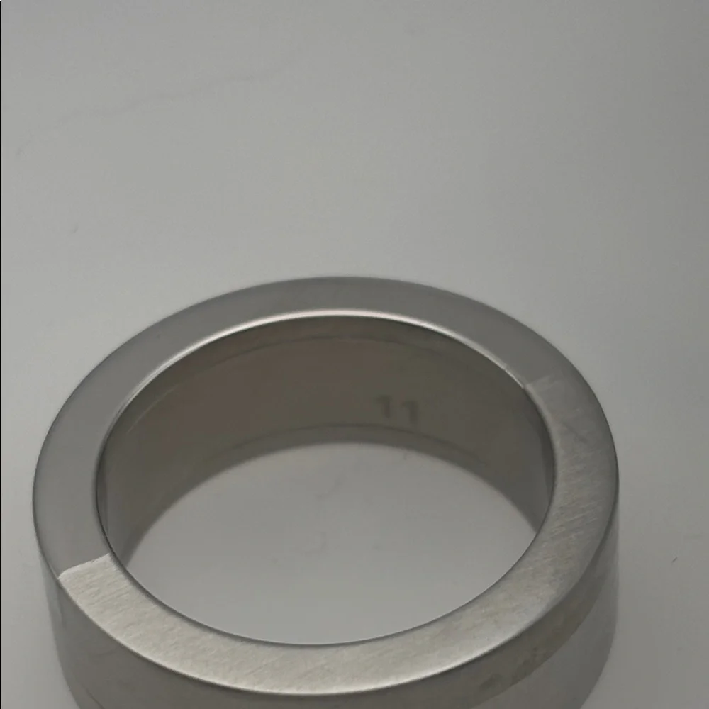 Swatch Bijoux Iron Railing Stainless Steel ring - size 11
